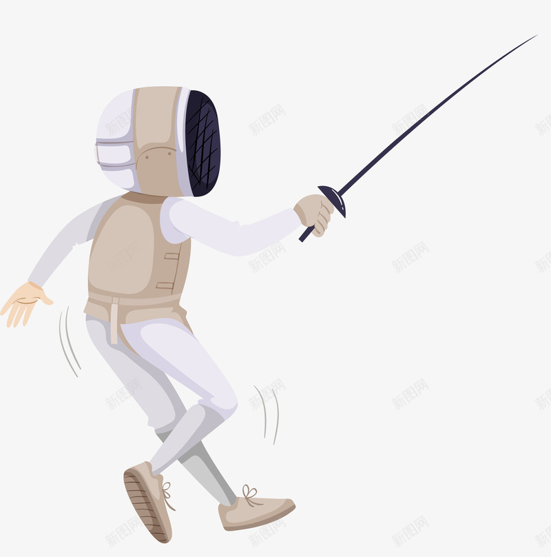 卡通小人击剑运动png免抠素材_新图网 https://ixintu.com 击剑 卡通矢量 小人 小人矢量 矢量卡通 矢量小人 矢量插画 运动卡通 运动小人 运动插画 运动矢量