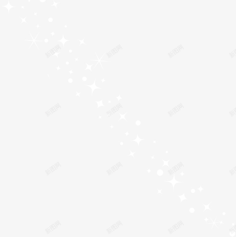 白色绚丽星光底纹装饰png免抠素材_新图网 https://ixintu.com 底纹 星光 白色 绚丽 装饰