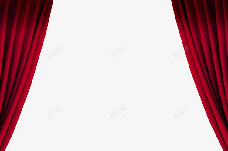 简洁红色晚会幕布png免抠素材_新图网 https://ixintu.com 幕布 晚会 晚会幕布 简洁 红色