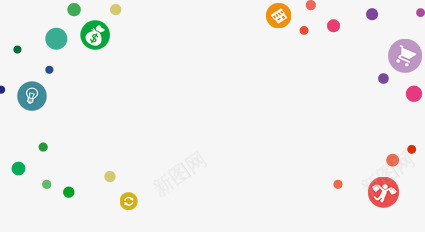 球形圆点漂浮png免抠素材_新图网 https://ixintu.com 彩色泡泡 气泡漂浮 球形漂浮