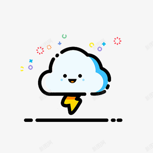 MBE风格云朵png免抠素材_新图网 https://ixintu.com MBE风格 云朵 卡通 可爱