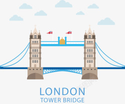 创意伦敦塔桥素材