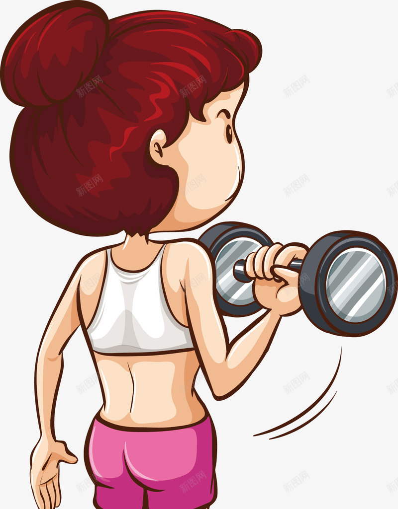 工作之余来健身png免抠素材_新图网 https://ixintu.com 健身 员工福利 工作 美容 锻炼