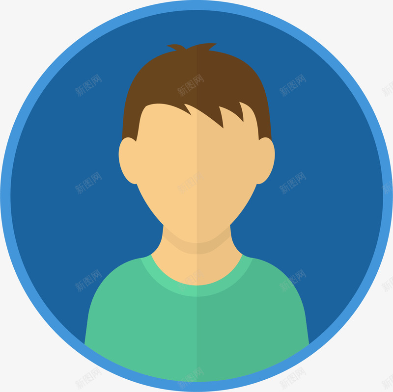卡通孤独的男孩头像png免抠素材_新图网 https://ixintu.com 卡通头像 商务头像 孤独 孤独男孩 孤独的男孩 扁平 男孩 简洁
