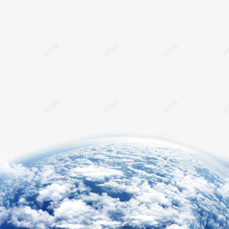 地球蓝天白云png免抠素材_新图网 https://ixintu.com 地球 海洋 蓝天白云