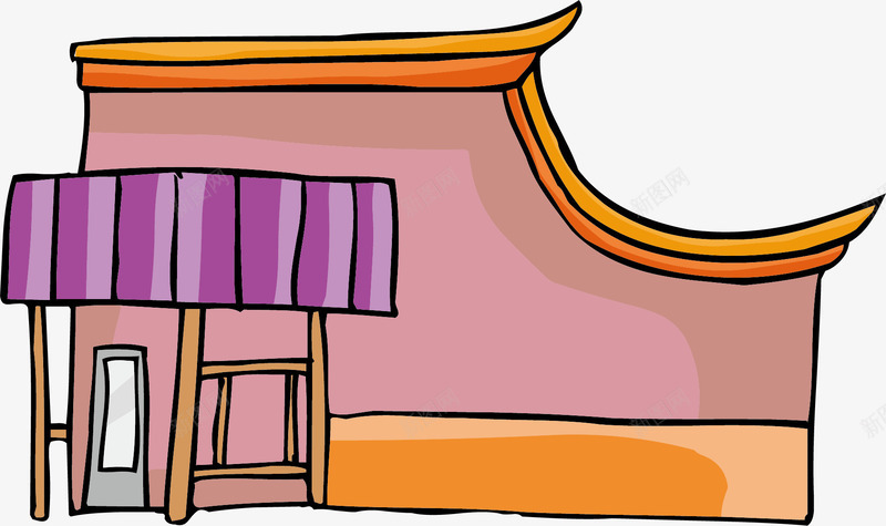 小房云南城市古城矢量图ai免抠素材_新图网 https://ixintu.com 云南古城 云南城市古城 凤凰古城 古城 古城墙 房子 房屋 矢量图