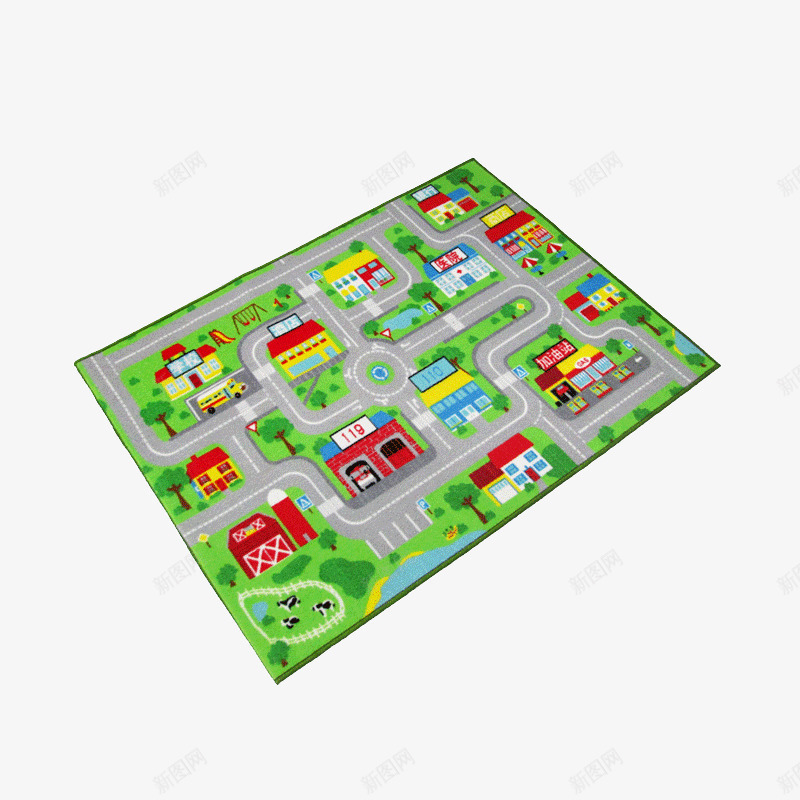 马路城市跑道地垫门垫png免抠素材_新图网 https://ixintu.com 可洗地垫门垫 客厅卧室地垫门垫 欧美游戏地垫门垫 环保地垫门垫 防滑儿童地毯地垫门垫