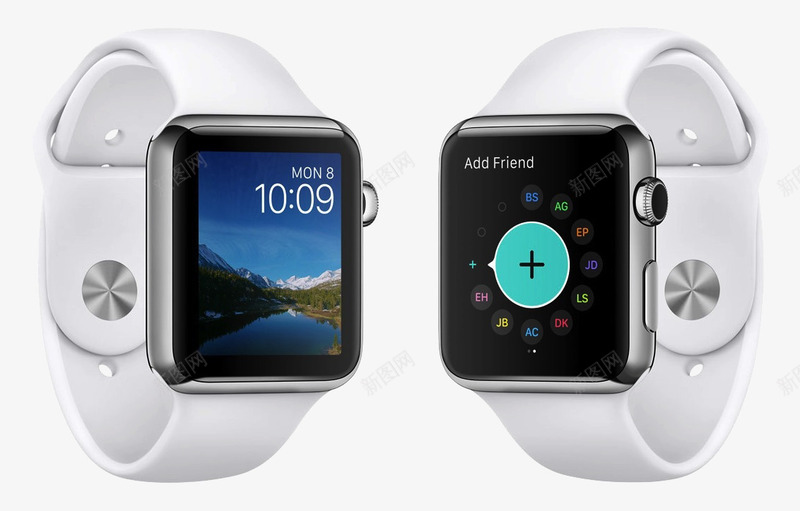 applewatch苹果手表png免抠素材_新图网 https://ixintu.com Apple iWatch 产品实物 智能 正品 苹果WATCH 运动表带 铝金属表壳