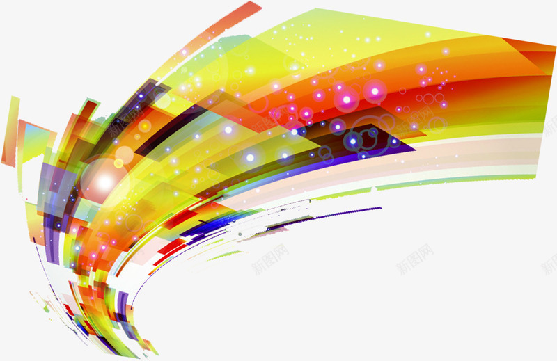炫彩可爱卡通线条星光png免抠素材_新图网 https://ixintu.com 卡通 可爱 星光 线条