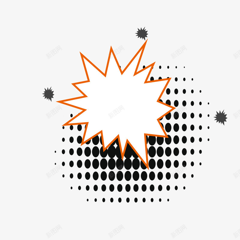 爆炸线png免抠素材_新图网 https://ixintu.com 底纹边框 手绘 爆炸标贴 爆炸线 爆炸背景圆点 爆炸花纹 矢量边框