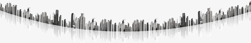 弧形城市背景图案png免抠素材_新图网 https://ixintu.com 图案 城市 弧形 背景