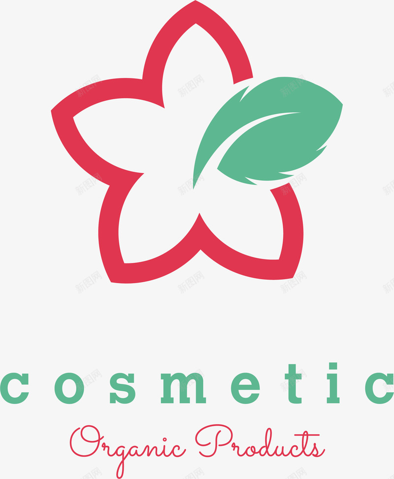 花型的美容logo矢量图图标ai_新图网 https://ixintu.com logo设计 叶子 整形美容logo 美容 美容LOGO 美容logo 美容logo设计 美容标志 矢量图
