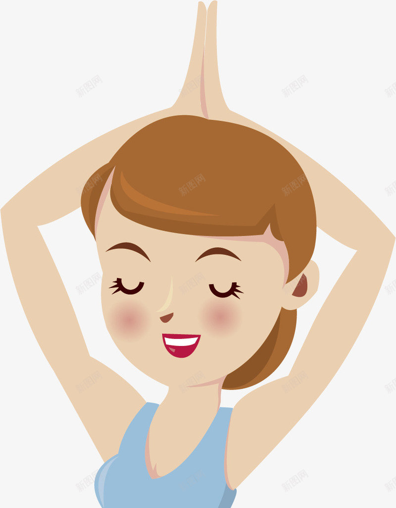 微笑得人矢量图ai免抠素材_新图网 https://ixintu.com 举杠铃健身美女 健身房美女 健身美女 卡通 哑铃健身美女 性感健身美女 笑容 矢量图