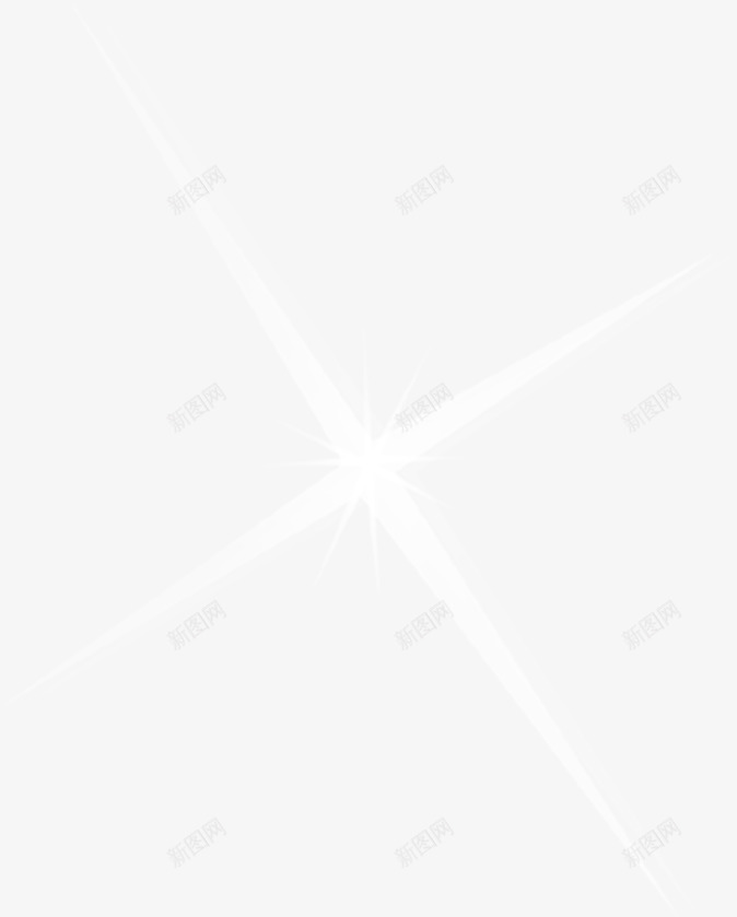 璀璨白色星光夏天png免抠素材_新图网 https://ixintu.com 夏天 星光 璀璨 白色