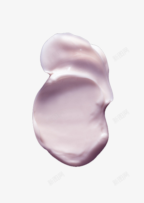 膏体png免抠素材_新图网 https://ixintu.com 乳液 护肤 护肤品 痕迹 粉色膏体 美容 霜