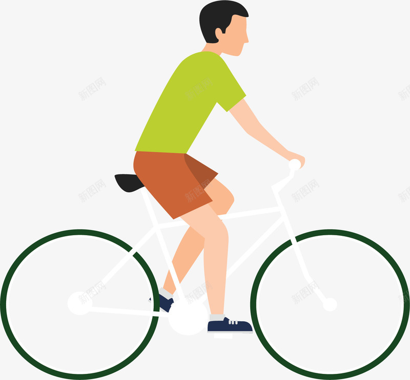 健身运动骑车的人矢量图ai免抠素材_新图网 https://ixintu.com 健身 矢量png 运动 骑车 骑车的人 骑车运动 矢量图