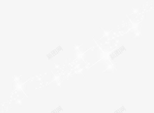 星光白色星光六一儿童节png免抠素材_新图网 https://ixintu.com 六一儿童节 星光 白色