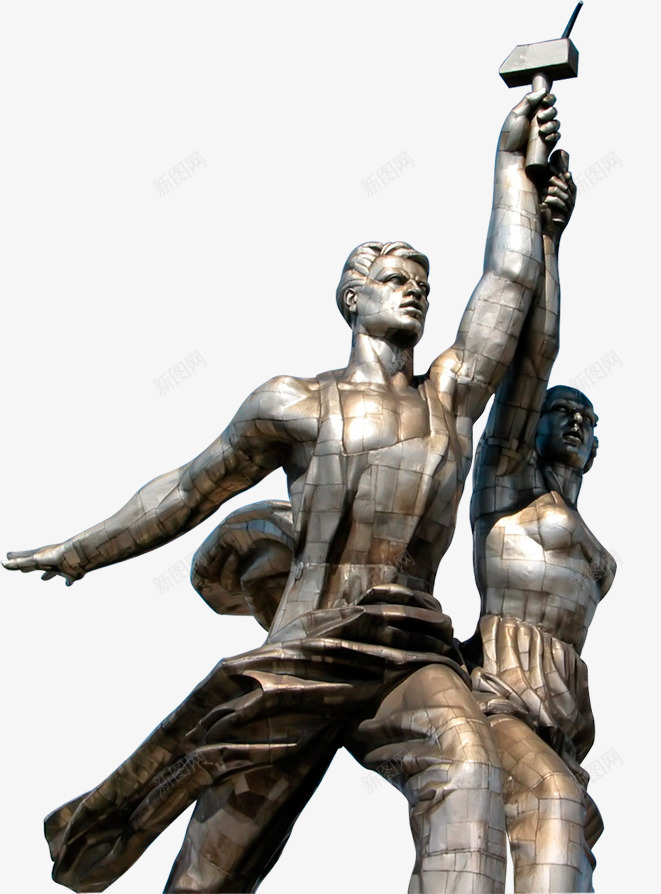 欧美团结就是力量png免抠素材_新图网 https://ixintu.com 产品实物 建筑物 欧美风格 雕塑