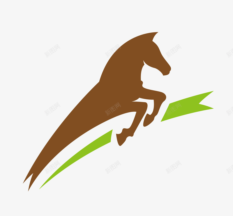 跳跃马儿矢量图图标eps_新图网 https://ixintu.com 卡通标识 商务标志 标识 炫彩标识 矢量标志 矢量标识 科技标志图形 科技标识马 简洁标识 矢量图