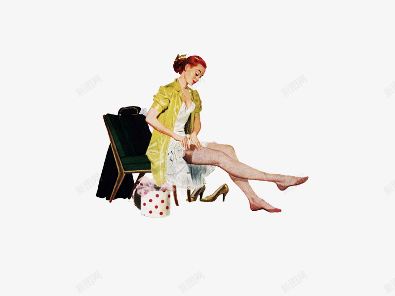 卡通英伦风欧美png免抠素材_新图网 https://ixintu.com 卡通欧美 手绘英伦风图片 欧美卡通 欧美图片 欧美矢量图 欧美风景