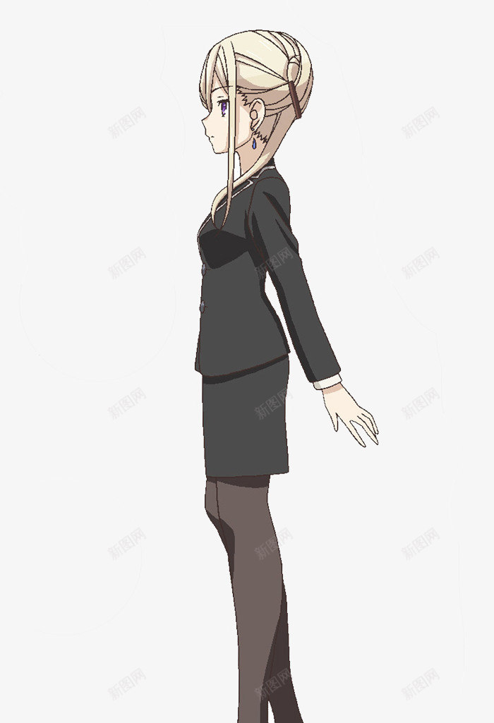 二次元png免抠素材_新图网 https://ixintu.com 二次元 卡通 卡通动漫 漫画 美女