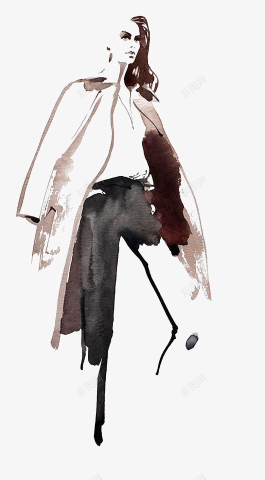涂鸦欧美女人png免抠素材_新图网 https://ixintu.com 卡通 女人 手绘 插画 欧美 水彩 涂鸦 涂鸦主题