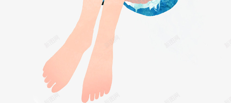 卡通美甲少女矢量图eps免抠素材_新图网 https://ixintu.com 化妆 卡通 少女 爱美 美容 美甲 矢量图