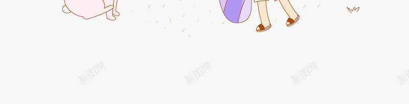 放大镜与小朋友png免抠素材_新图网 https://ixintu.com 云朵 学校 小朋友 小鸟 放大镜 栏杆 狗狗 白云 花朵 蝴蝶