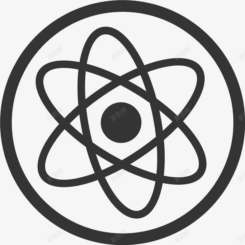 简约花朵图标png_新图网 https://ixintu.com 小清新 水彩 灰色圆圈 灰色圆点 简约图标 花朵图标