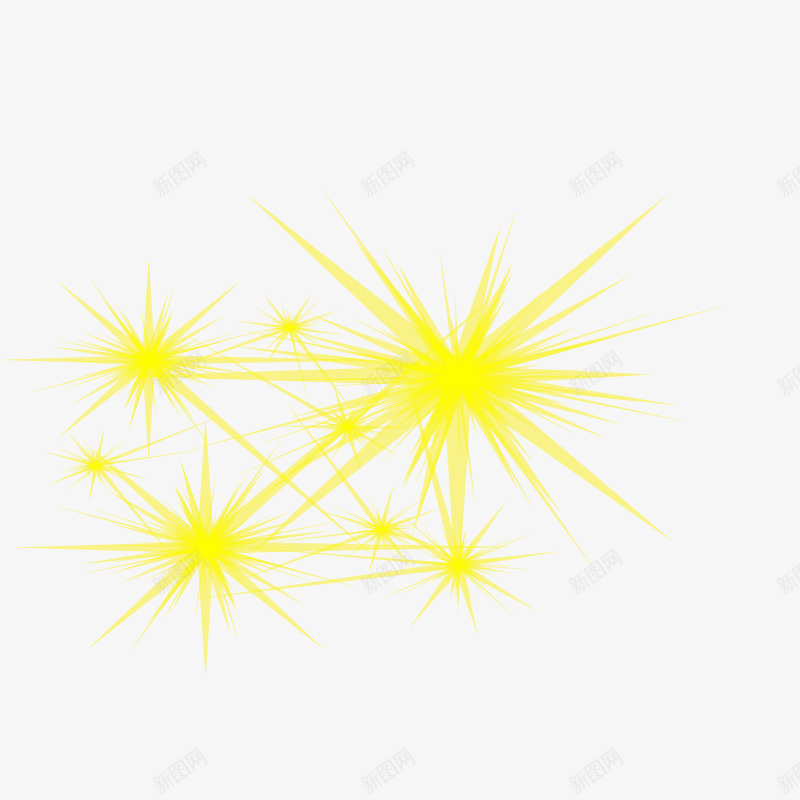 耀眼的星光矢量图ai免抠素材_新图网 https://ixintu.com 光斑 星光 耀眼 矢量图
