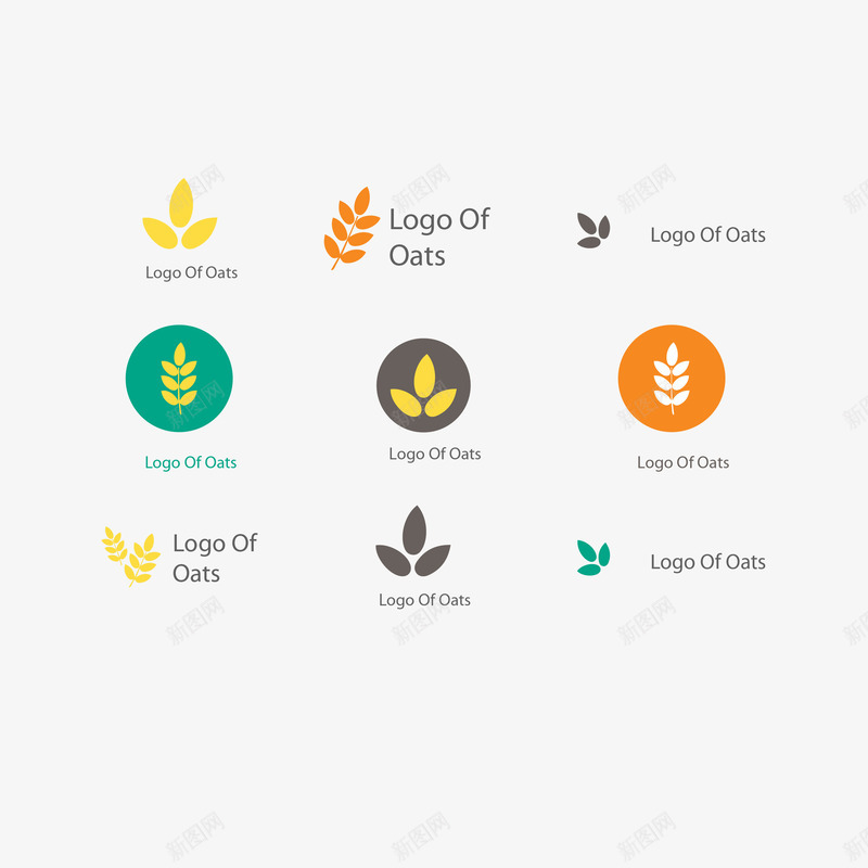 简约卡通燕麦粒标识图标png_新图网 https://ixintu.com 卡通 彩色 燕麦 燕麦标识 燕麦粒 简洁 简约 粗粮 食物