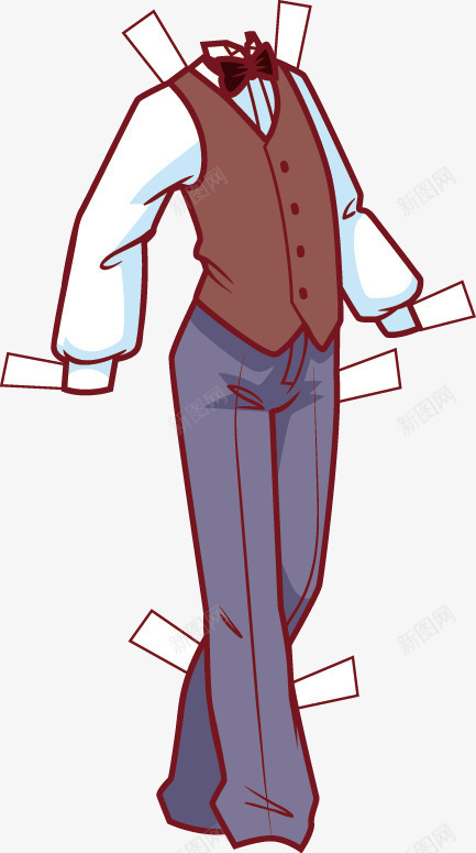 欧美服饰png免抠素材_新图网 https://ixintu.com 元素 时尚 男士 男装 衬衫