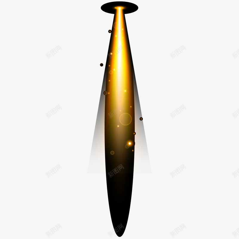 金色舞台灯光效果png免抠素材_新图网 https://ixintu.com 光束 光线 星光 灯光 舞台 金色