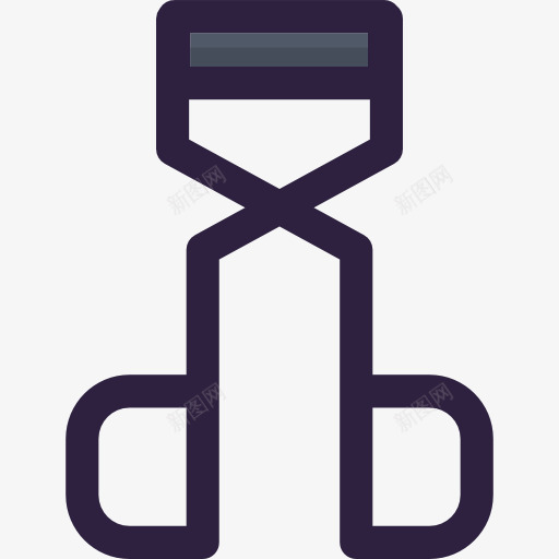 睫毛夹图标png_新图网 https://ixintu.com 时尚 睫毛夹 美容 美容美发