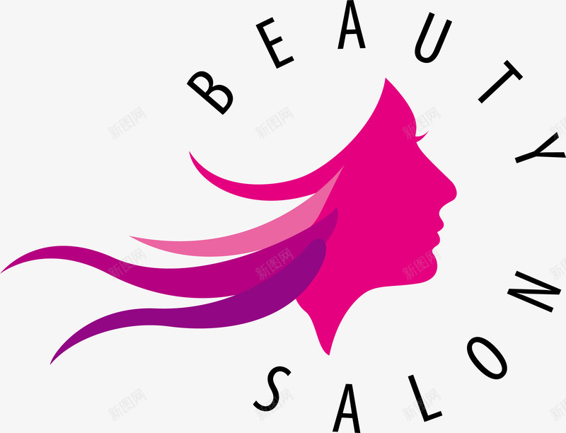 美女美容logo矢量图图标ai_新图网 https://ixintu.com logo设计 整形美容logo 美容LOGO 美容logo 美容logo设计 美容标志 英文 设计 矢量图
