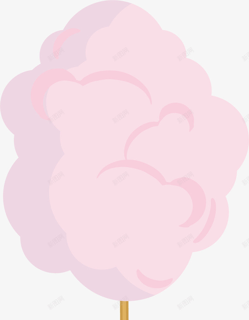 粉色的棉花糖矢量图ai免抠素材_新图网 https://ixintu.com 棉花糖下载 棉花糖云朵 棉花糖机 粉色 花式 花式棉花糖 颜色 矢量图
