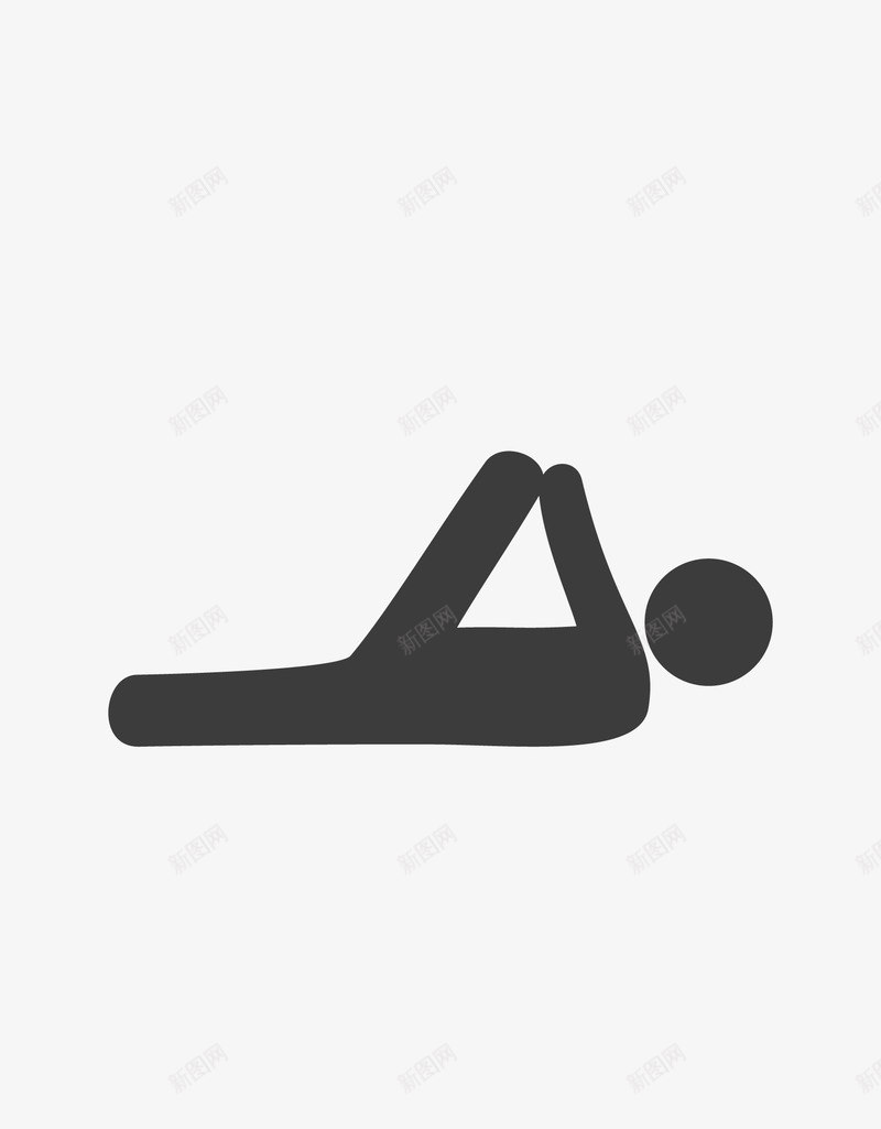 简笔画黑色运动的小人图标png_新图网 https://ixintu.com 小人 小人图标 简笔小人 简笔画 运动 运动小人 黑色小人