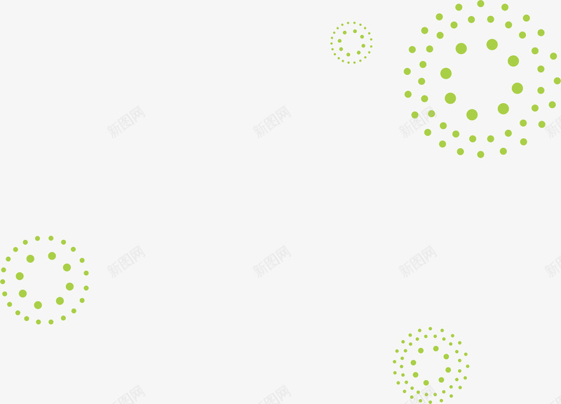 绿色圆点花纹漂浮png免抠素材_新图网 https://ixintu.com AI 圆点 底纹 手绘 绿色 背景 花纹