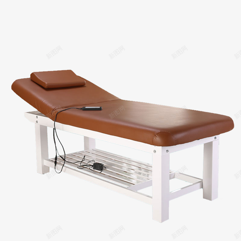 折叠美容床png免抠素材_新图网 https://ixintu.com 产品实物 便携 按摩 针灸