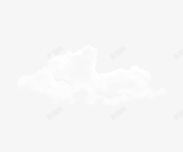 朦胧云雾半透明背景png免抠素材_新图网 https://ixintu.com 云朵 云雾 天空 缥缈