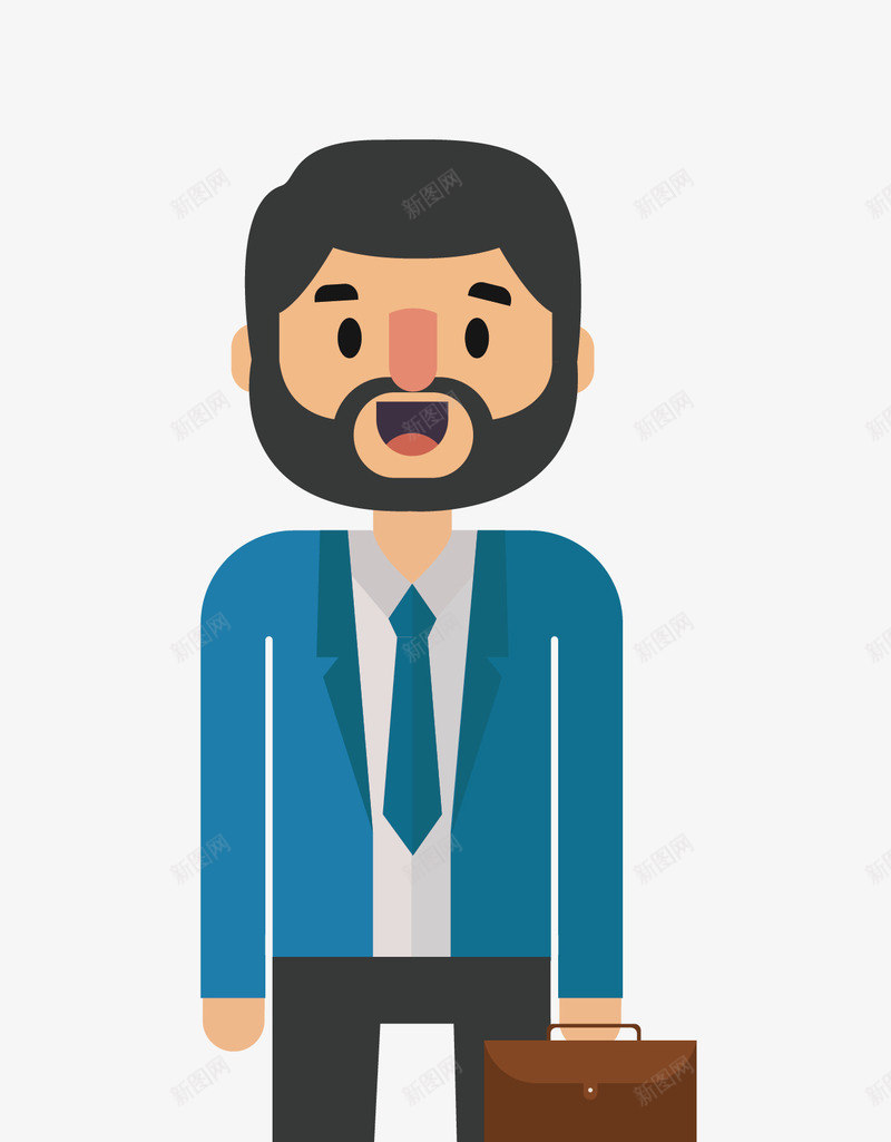 卡通简洁扁平化职业男性矢量图eps免抠素材_新图网 https://ixintu.com 卡通职业男性 扁平化职业男性 矢量职业男性 简洁职业男性 职业男性 职业男性png 矢量图