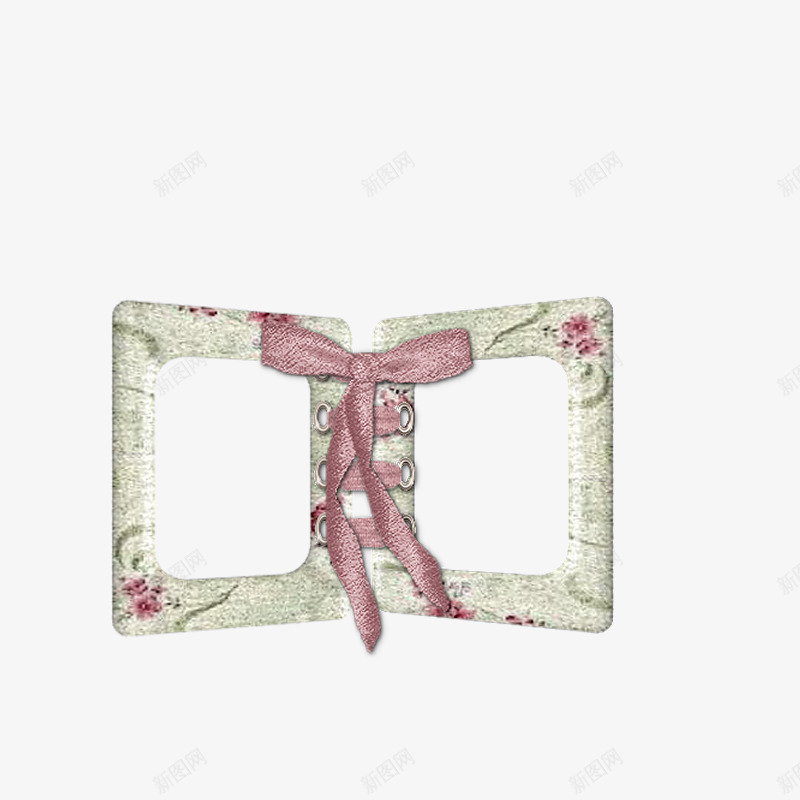 边框png免抠素材_新图网 https://ixintu.com 儿童 儿童相册 多图 欧美风格可爱相框素材下载 花朵 花边 蝴蝶结 边框