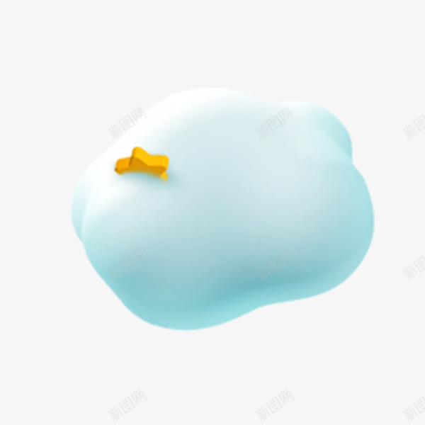 卡通白云png免抠素材_新图网 https://ixintu.com 可爱 棉花 棉花云 白色 简约