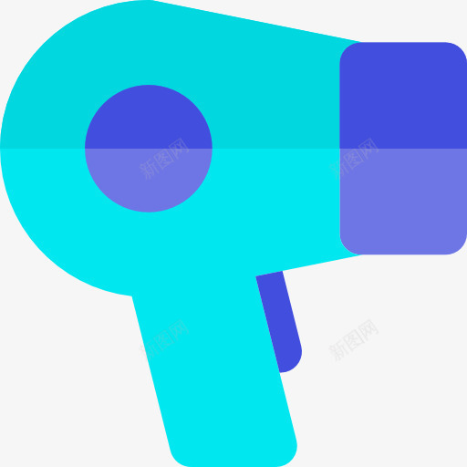 吹风机图标png_新图网 https://ixintu.com 吹风机 工具和用具 技术 烘干机 美容美发
