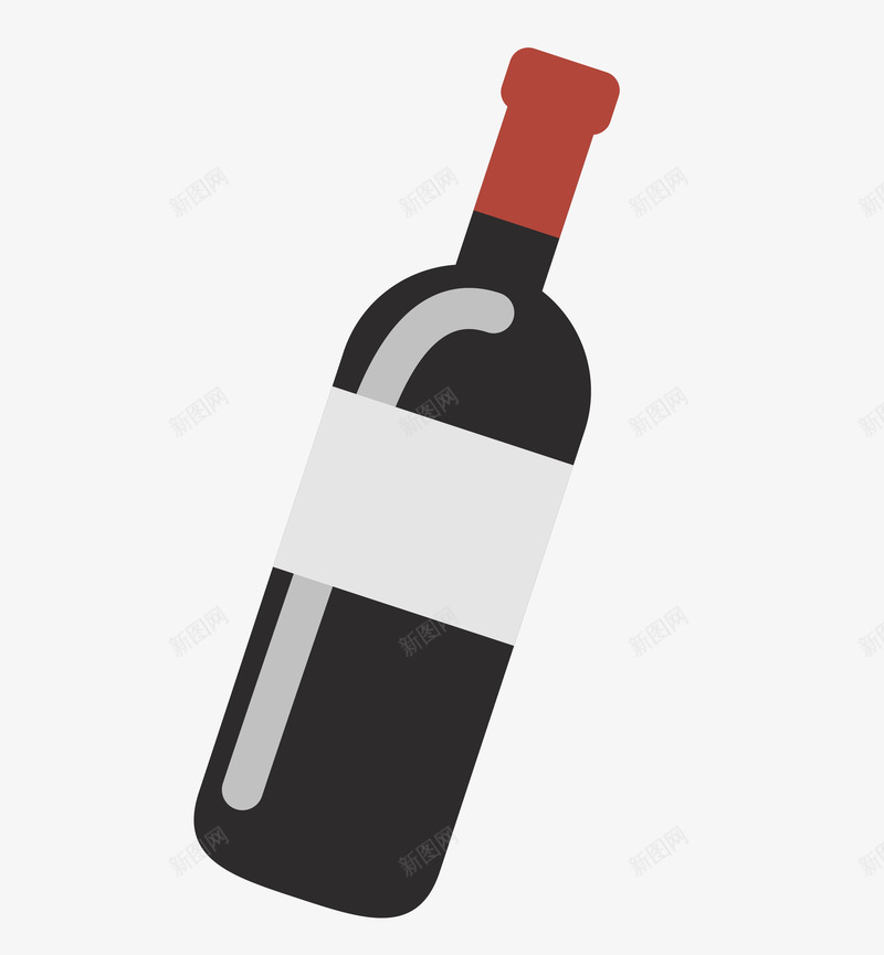 卡通简洁扁平化红酒矢量图eps免抠素材_新图网 https://ixintu.com 卡通红酒 扁平化红酒 矢量红酒 简洁红酒 红酒 红酒png 矢量图