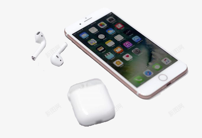 苹果7无线耳机png免抠素材_新图网 https://ixintu.com iPhone7 plu 产品实物 细节图 苹果7 苹果7无线耳机 苹果手机