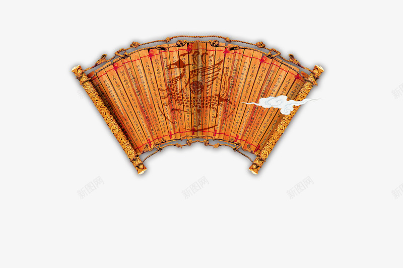 中国风扇形标题栏png免抠素材_新图网 https://ixintu.com 中国风 中国风标题栏 古风标题栏 扇形 标题栏