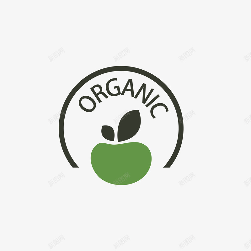 圆圈苹果矢量图图标eps_新图网 https://ixintu.com LOGO 圆圈 编辑LOGO 自然 自然LOGO 苹果 矢量图