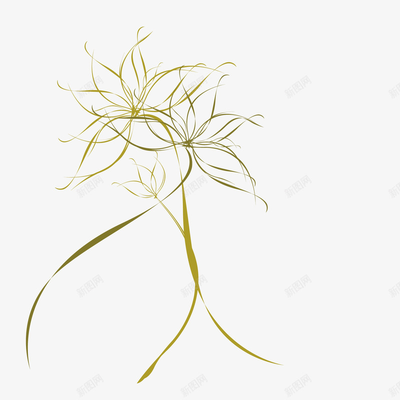 金色的荷花剪影壁画png免抠素材_新图网 https://ixintu.com 剪影 壁画 荷花 荷花剪影 金色