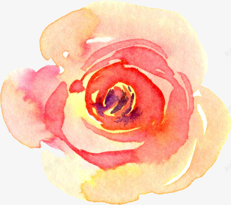 水彩鲜花png免抠素材_新图网 https://ixintu.com 水彩花 花朵 装饰图 装饰画 鲜花